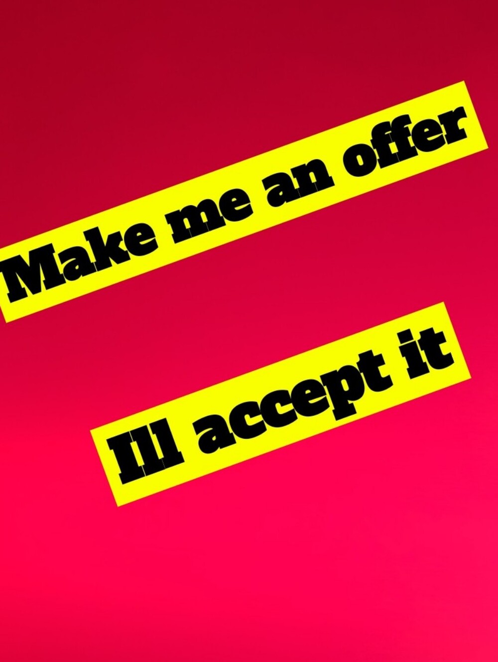Accepting Offers